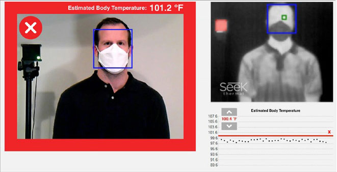 Seek Scan - Skin Temperature Screening - Seek Thermal Dealer India